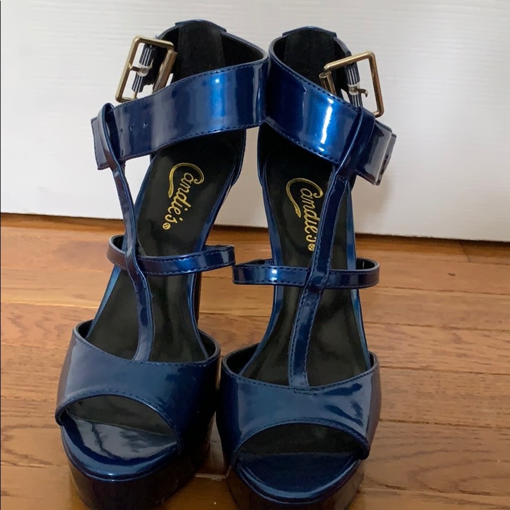 Blue Candies Heels